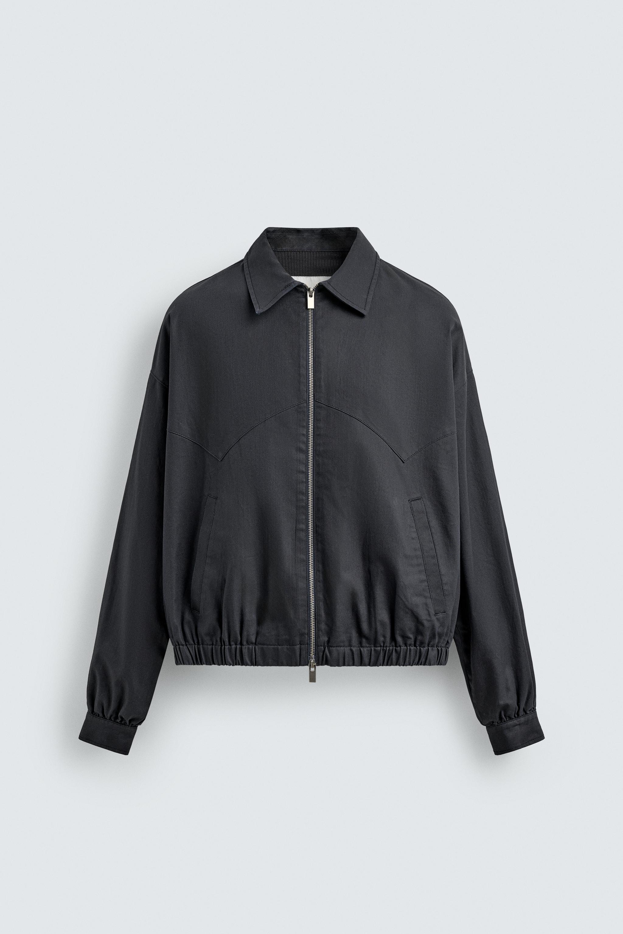 CROPPED COTTON - CUPRO JACKET